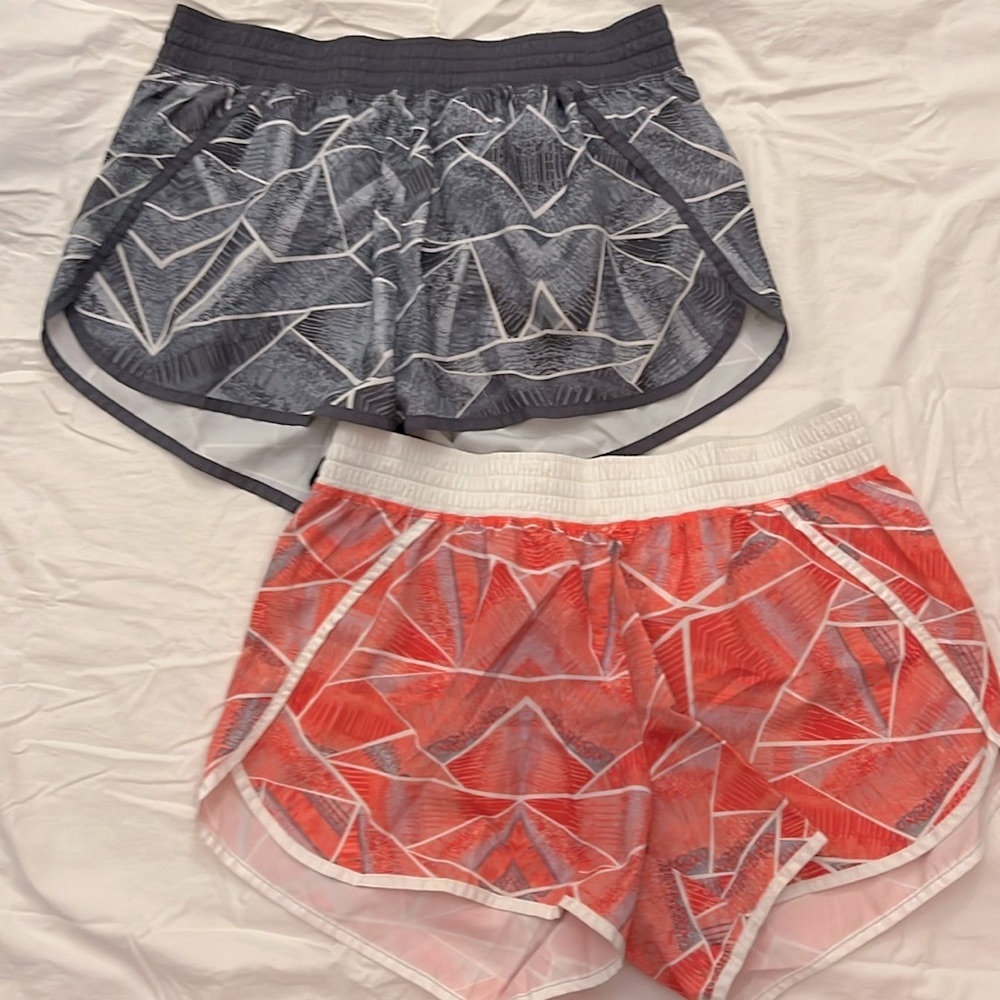 Champion Women's Athletic Shorts - Black and Red